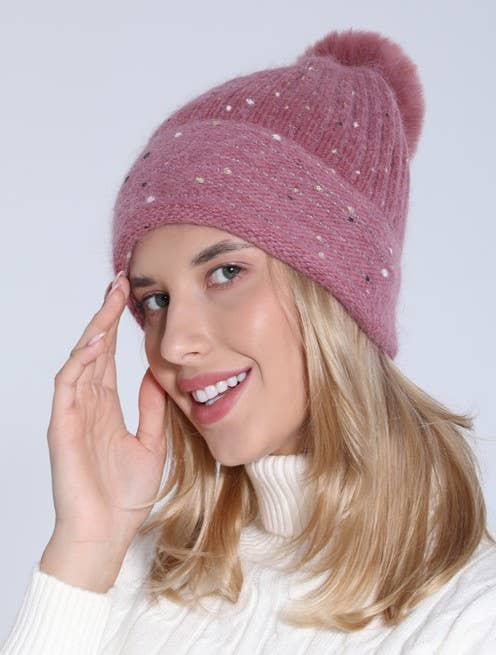 Snowday Sparkle Beanie