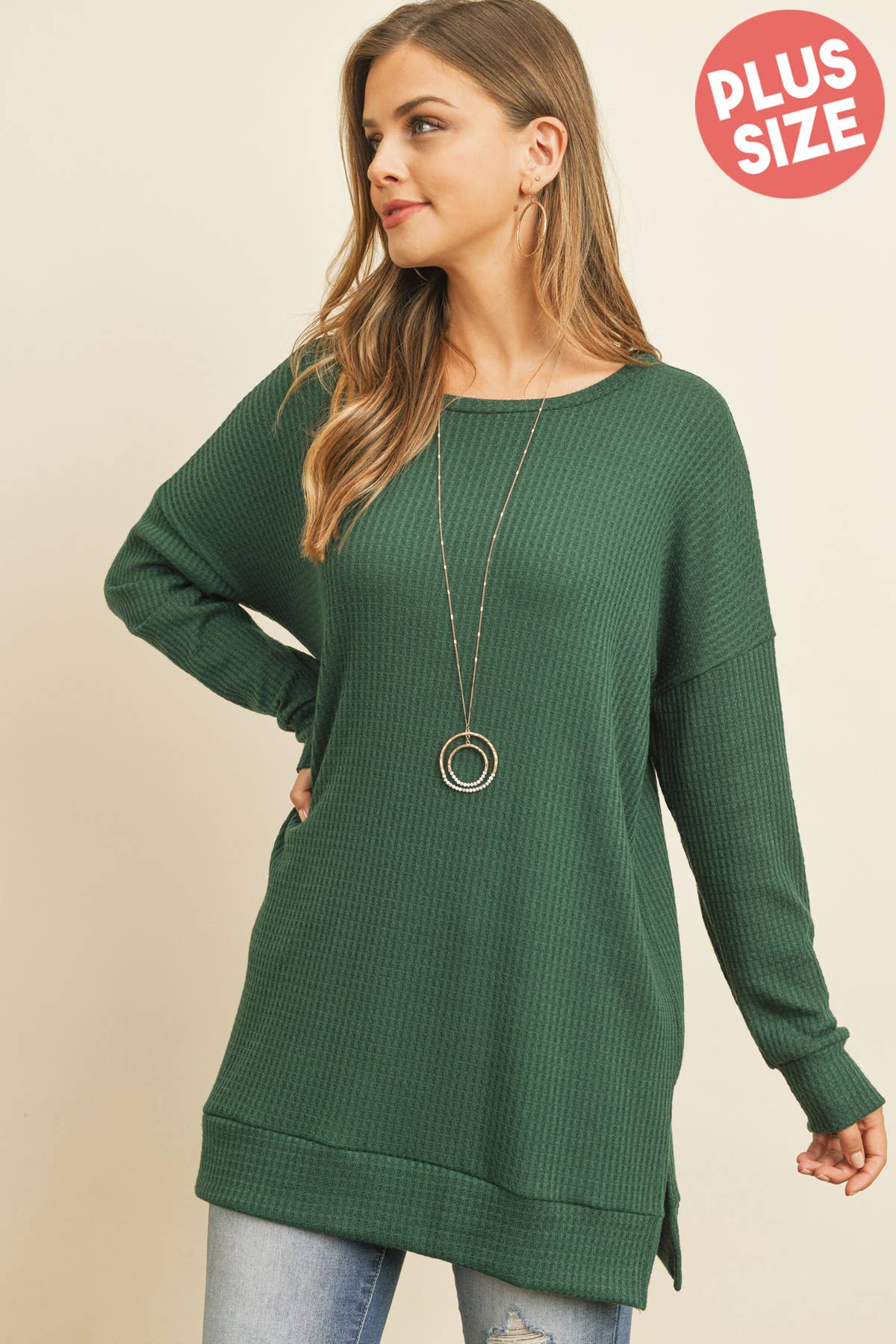 Waffle Knit Wishes Sweater