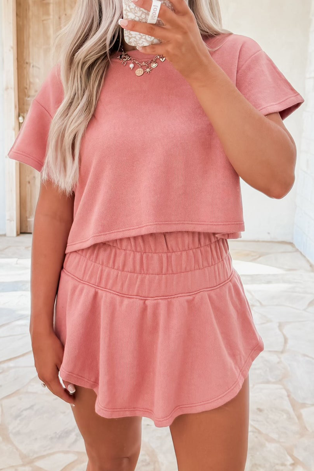 Soft Days Skort Set