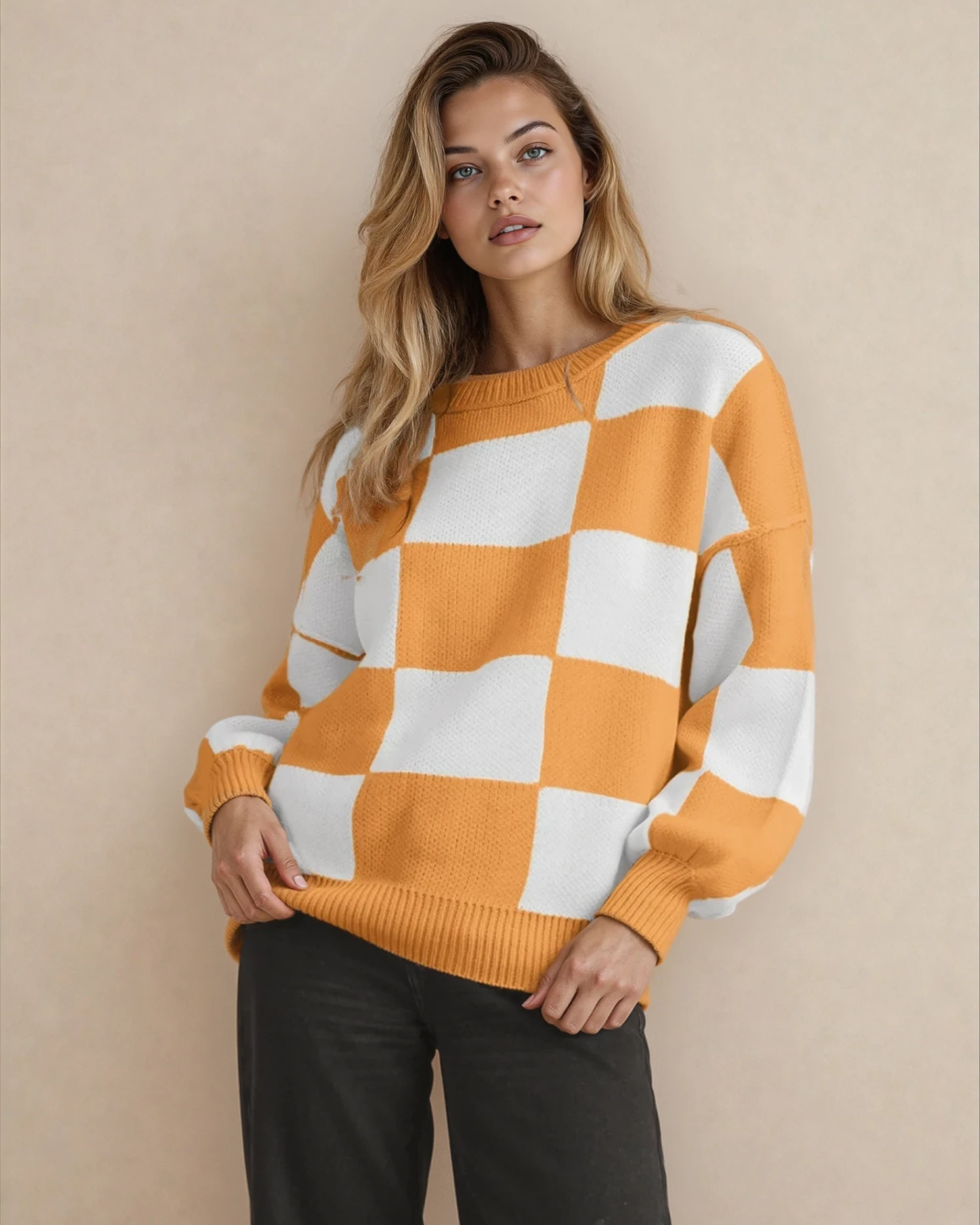 Tangerine Dream Knit Sweater