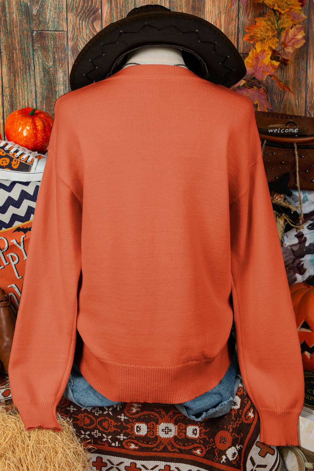 Orange You Boo Sweater
