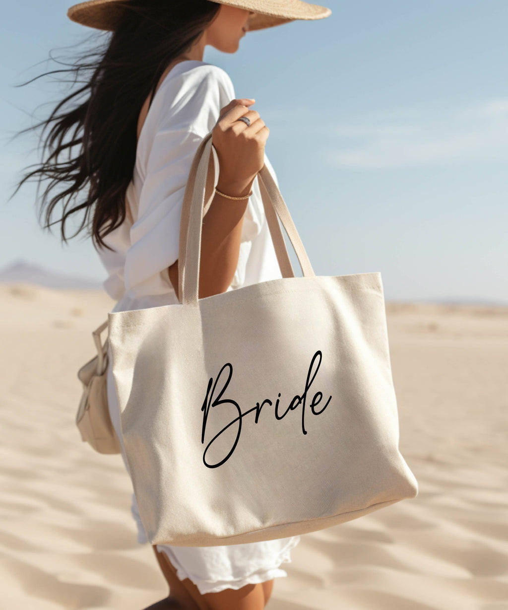 Bride Tote Bag Canvas Bridal Shower Gifts