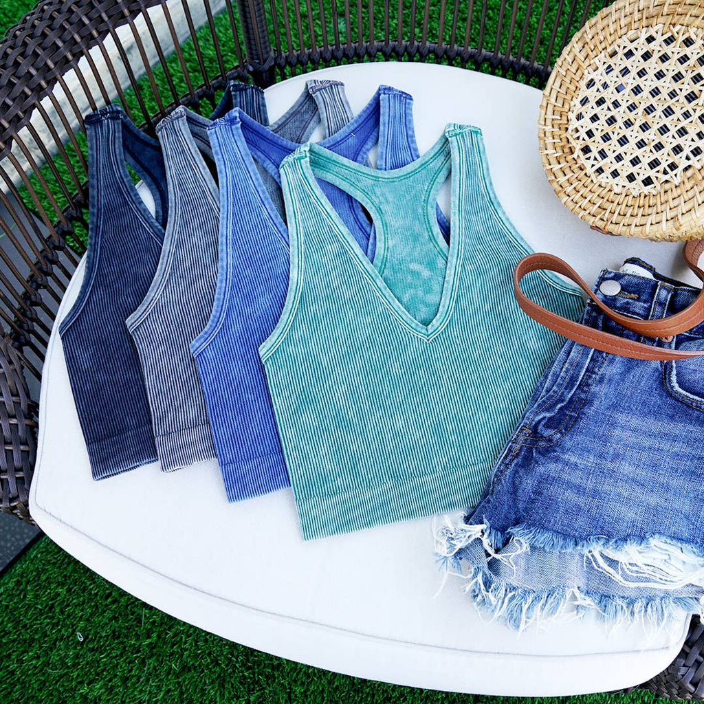 Essential Rib Crop Tank