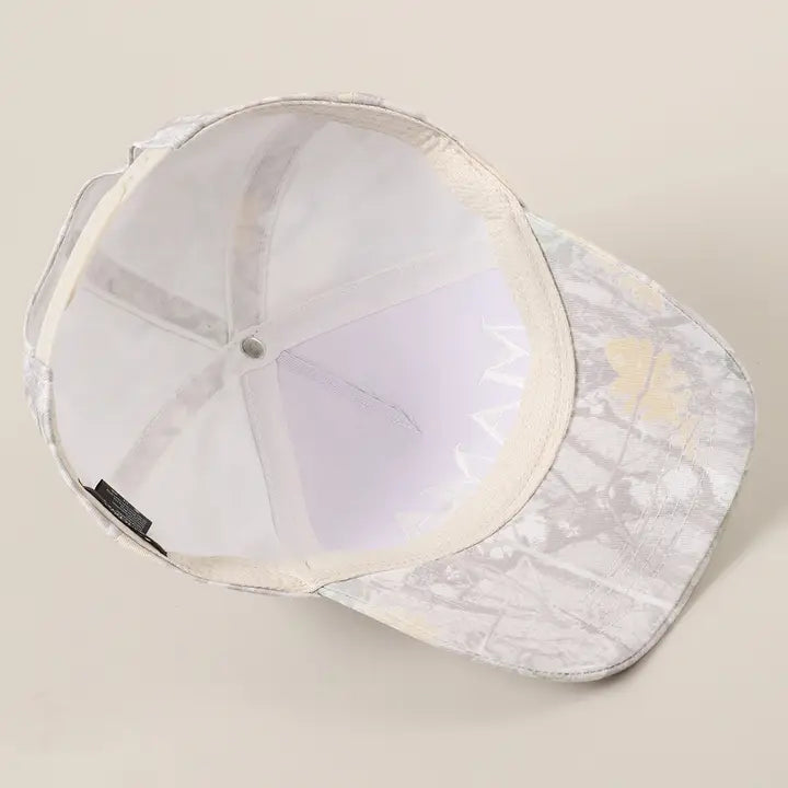 Mama Embroidered Camo Baseball Cap