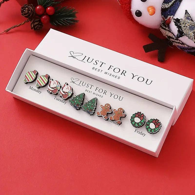 The Festive Stud Earring Box