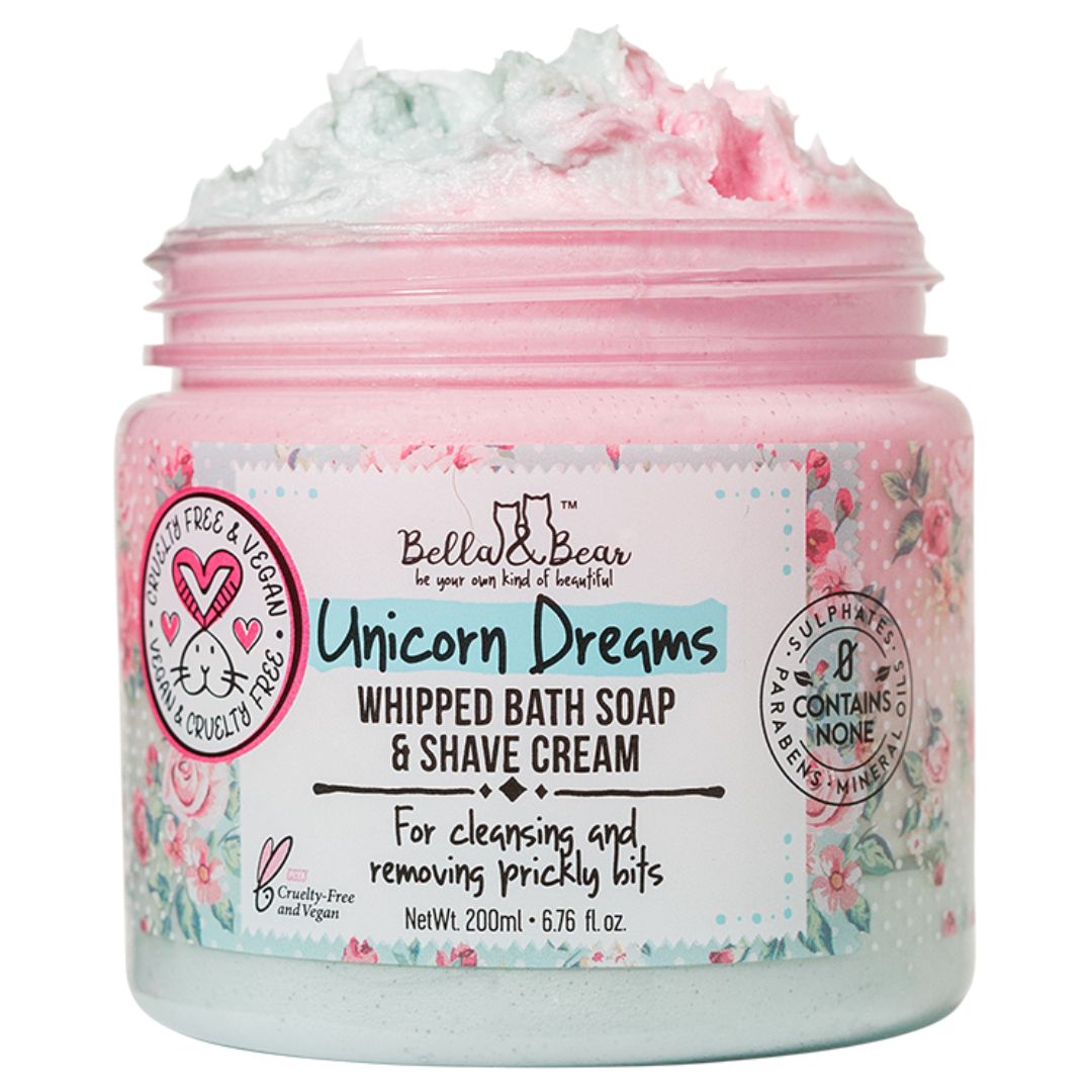 6.7oz Unicorn Dreams 3 in-1 Whipped Bath Soap