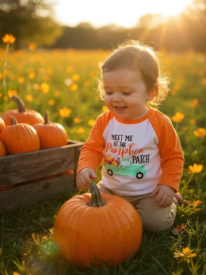 Pumpkin Pickin' Boys Tee