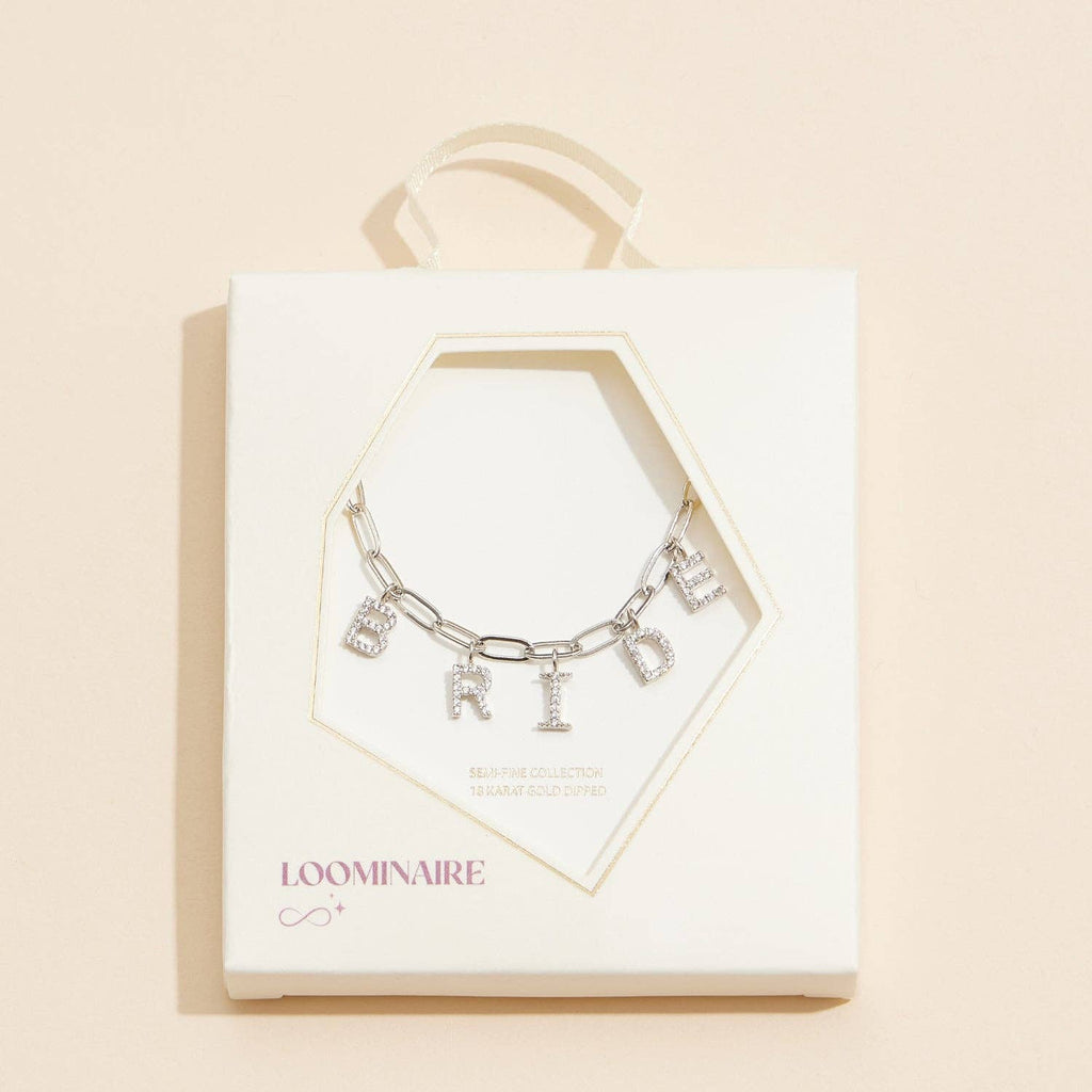 The Glittering Bride Charm Necklace