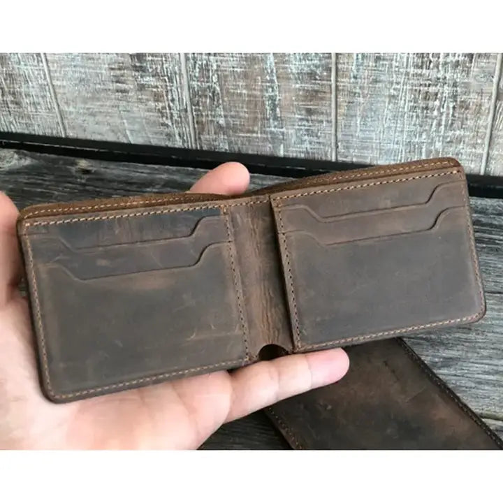 Rustic Heritage Bifold Wallet