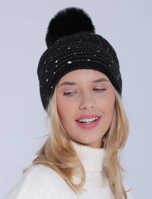 Snowday Sparkle Beanie