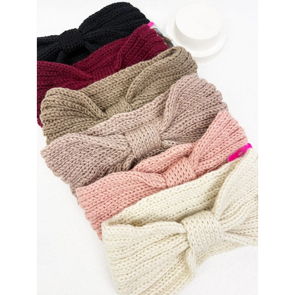 Cozy Bow Ear Warmer