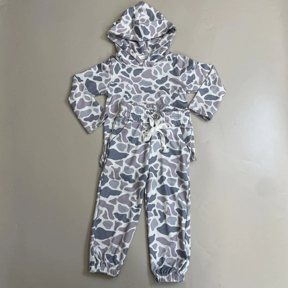 Little Ranger Camo Hoodie Set