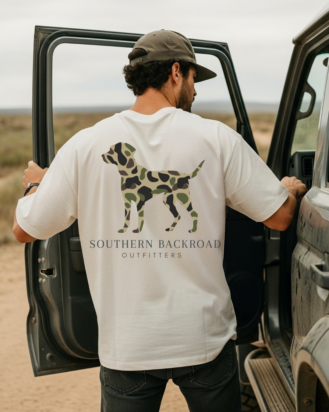Backroad Adventure Dog Tee (Outfitter)