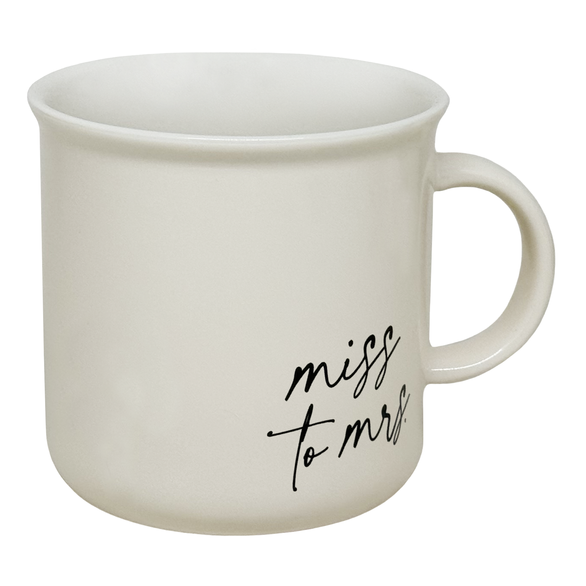 From Miss to Mrs. – Engagement Mug