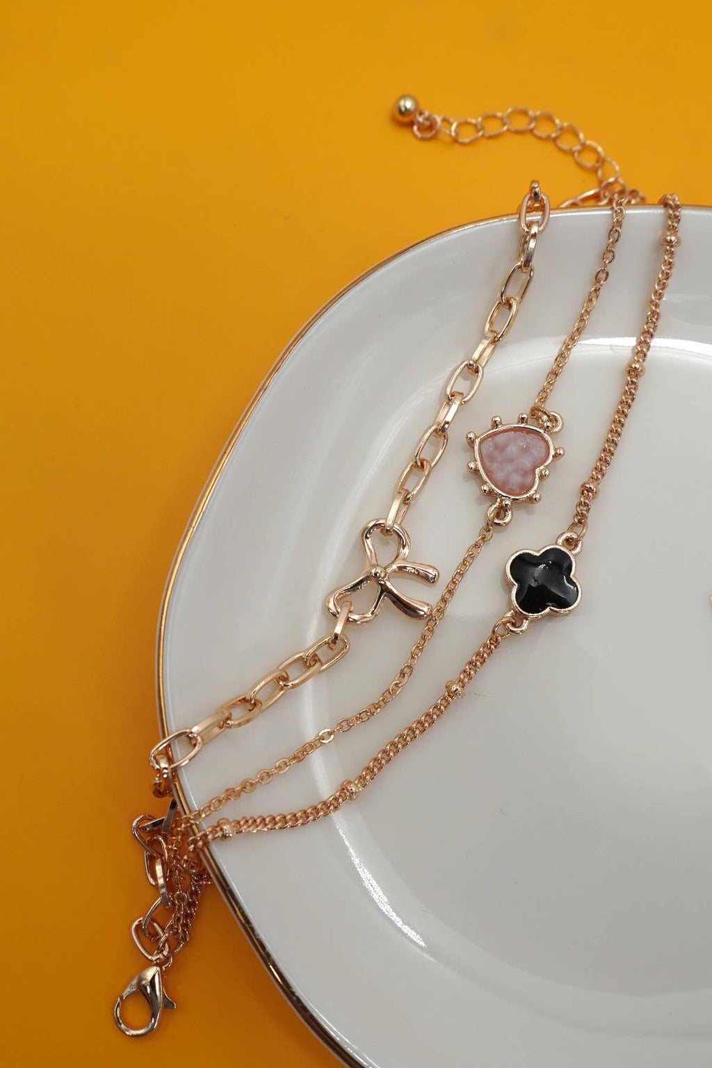 Lucky in Love Charm Bracelet