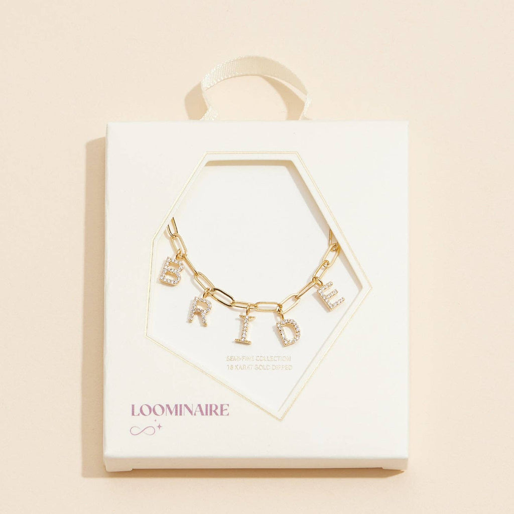 The Glittering Bride Charm Necklace