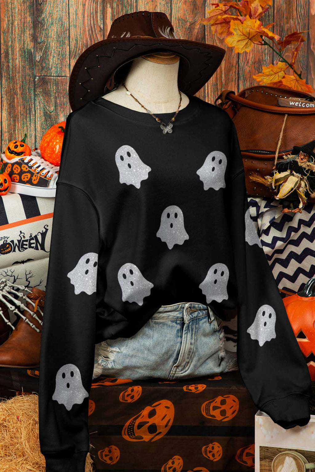 Glitter Ghoul Sweatshirt