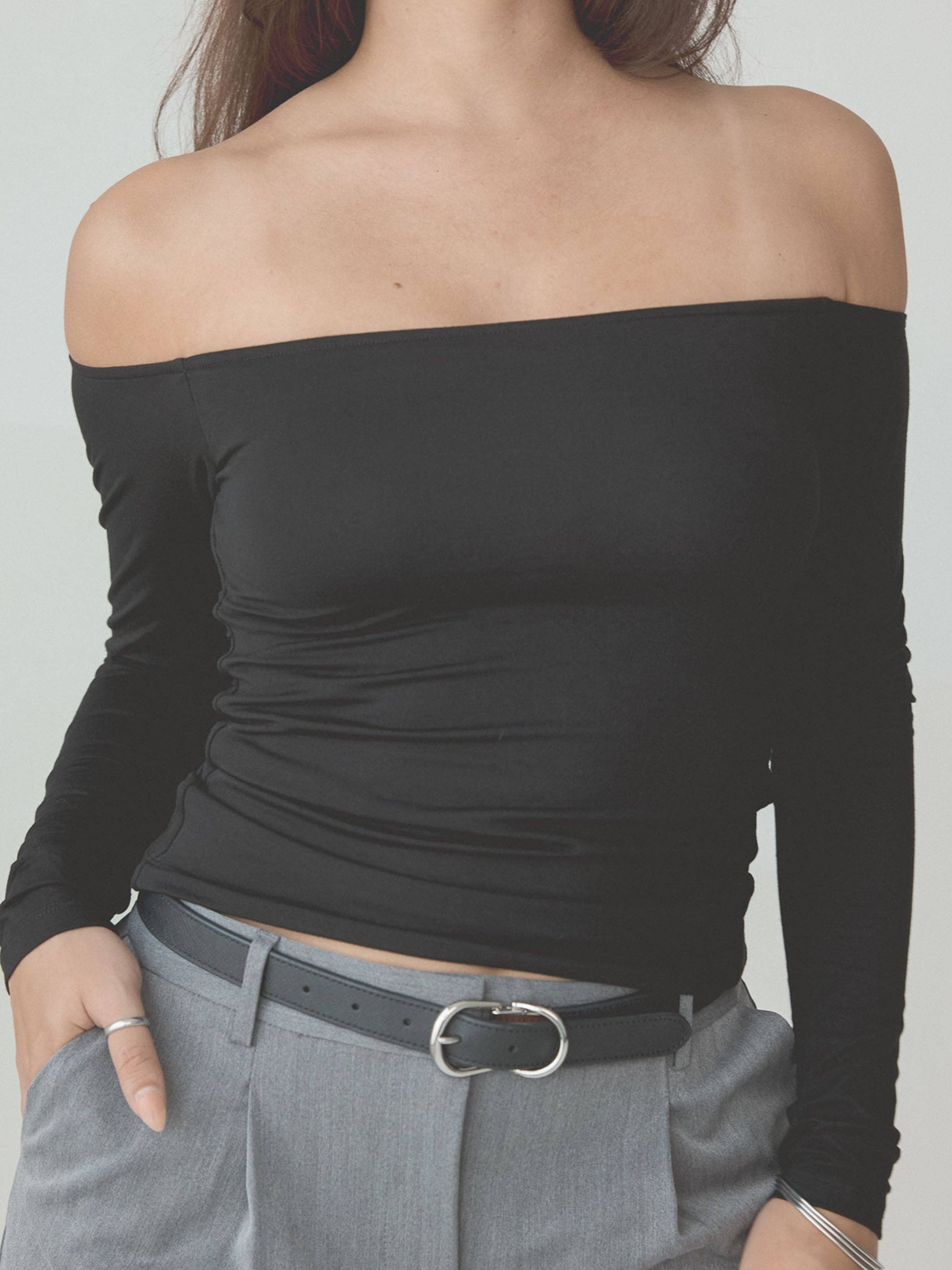 Timeless Off-Shoulder Top