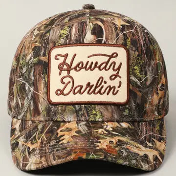 Howdy Darlin’ Embroidered Patch Cap