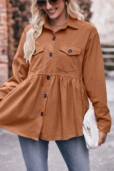 Corduroy Cutie Button Up
