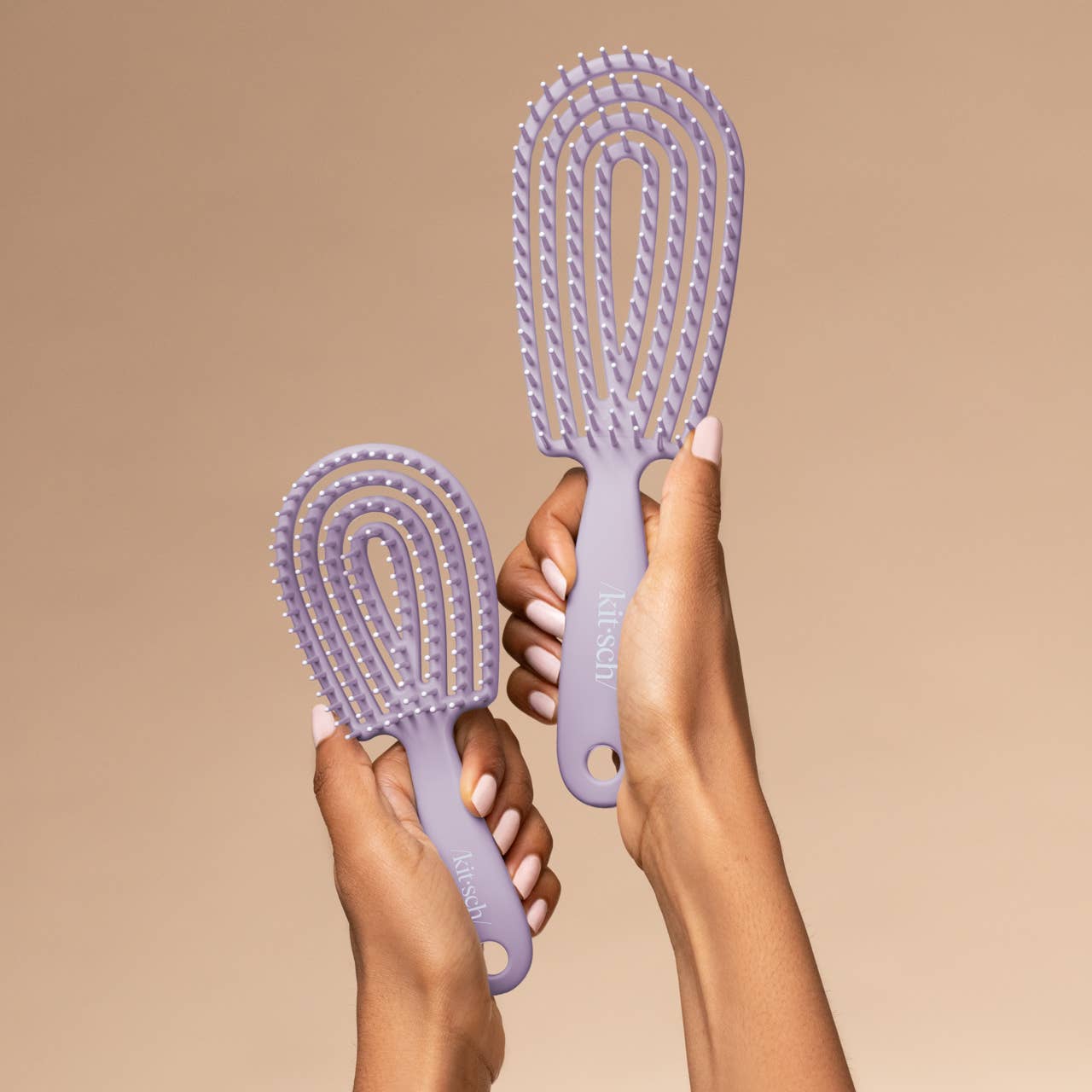 Violet Smooth Detangling Brush