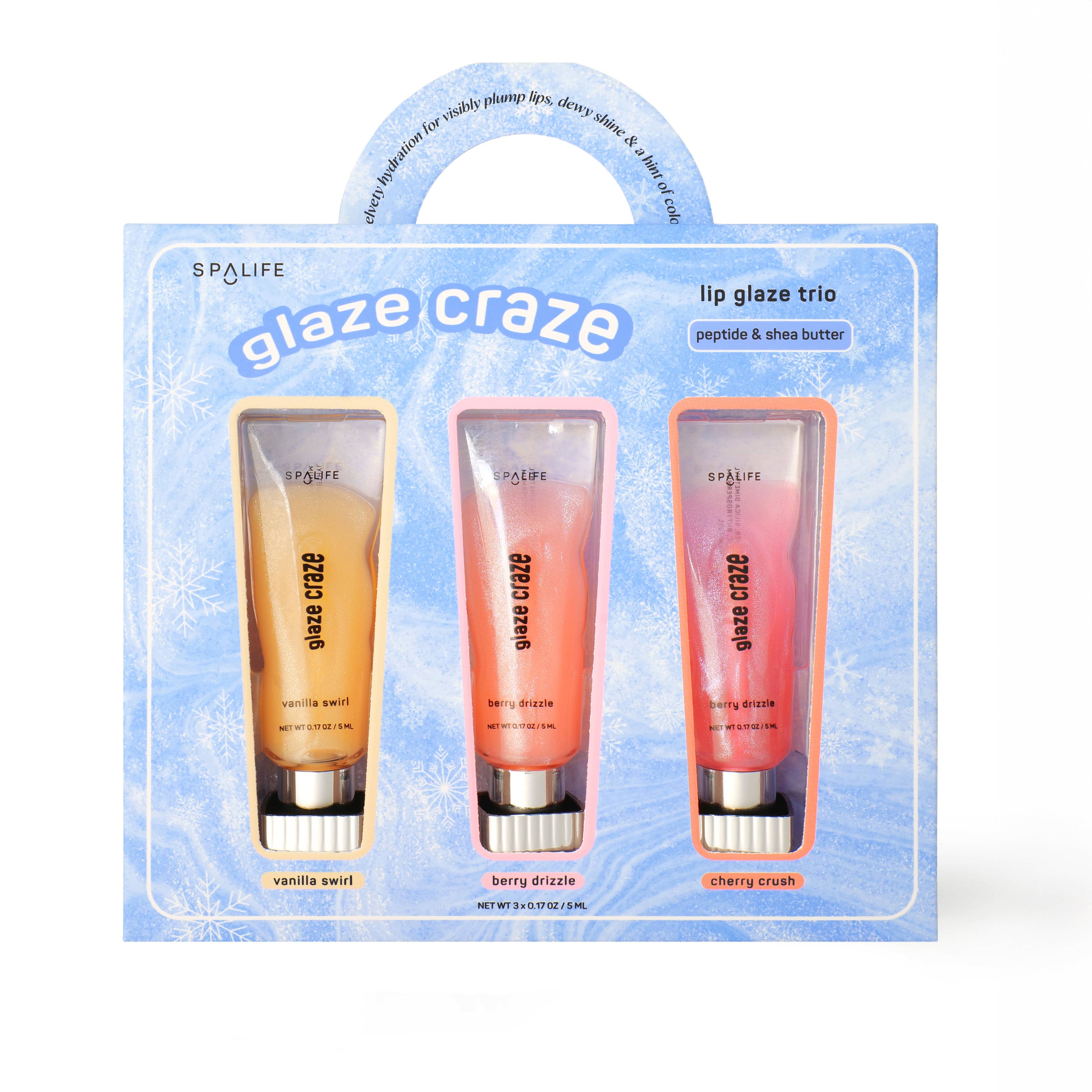 Christmas Holiday Glaze Craze Lip Trio Gift Set