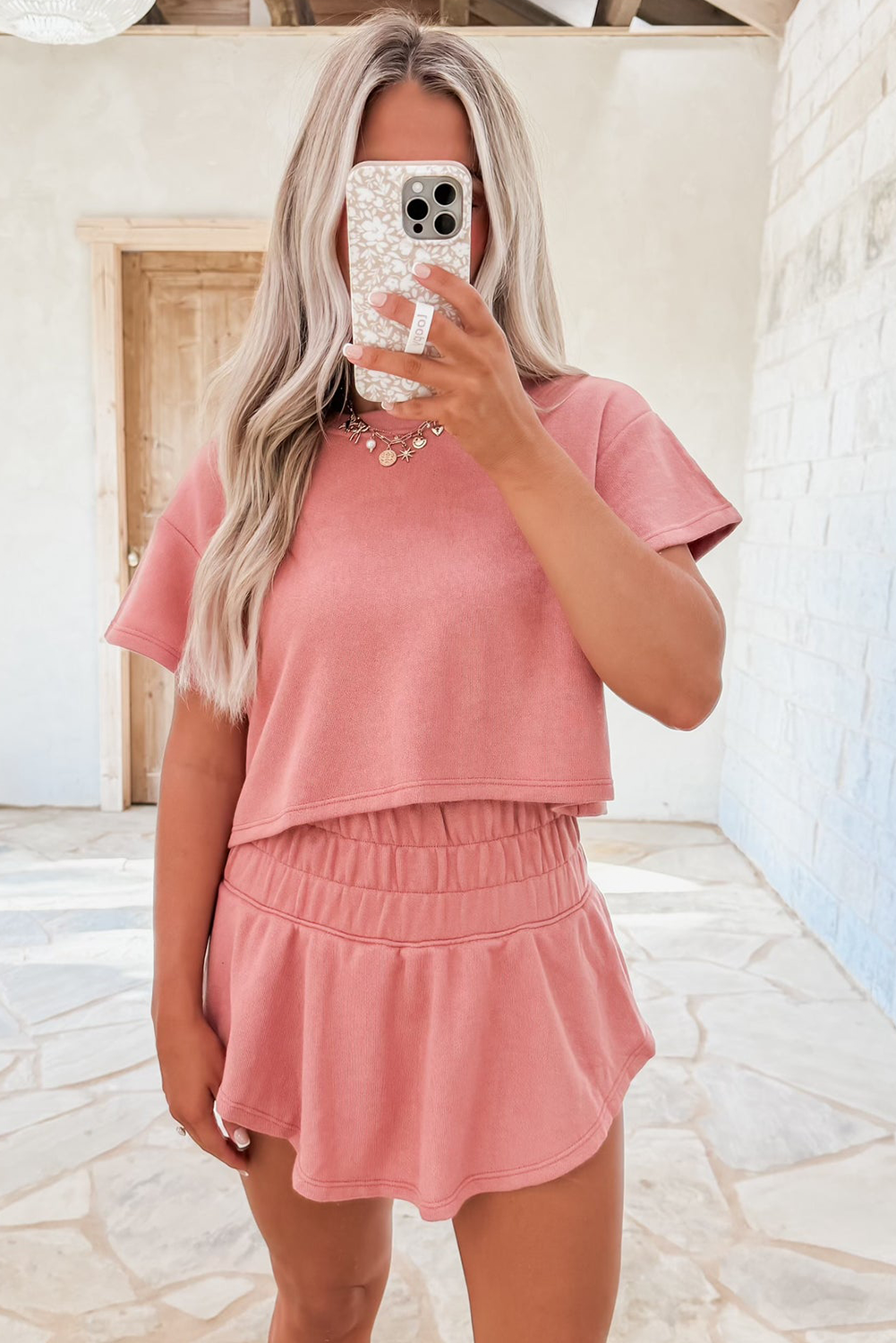 Soft Days Skort Set