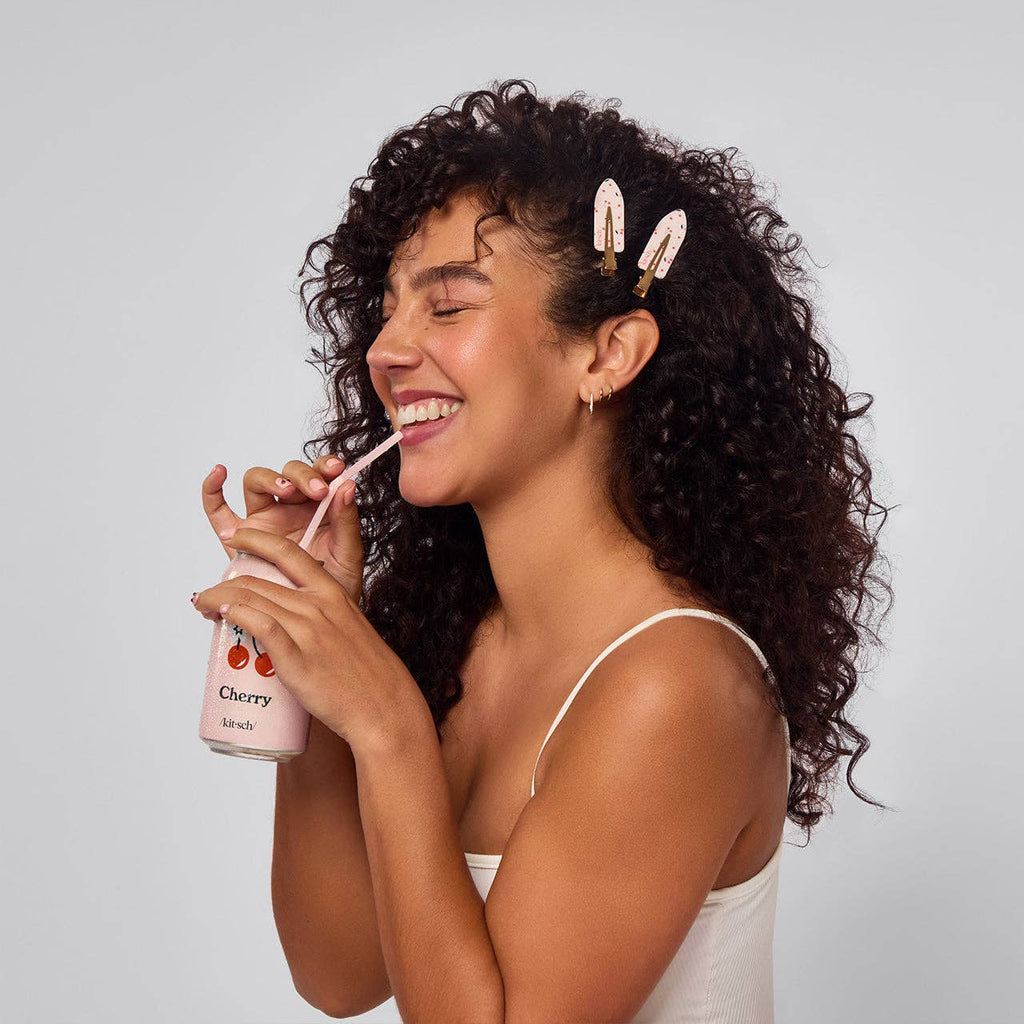 Sweet Cherry Creaseless Clips Set
