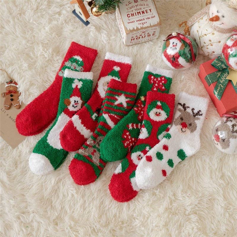 Happy Cheer Christmas Socks