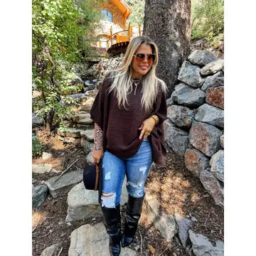 Autumn Embrace Poncho