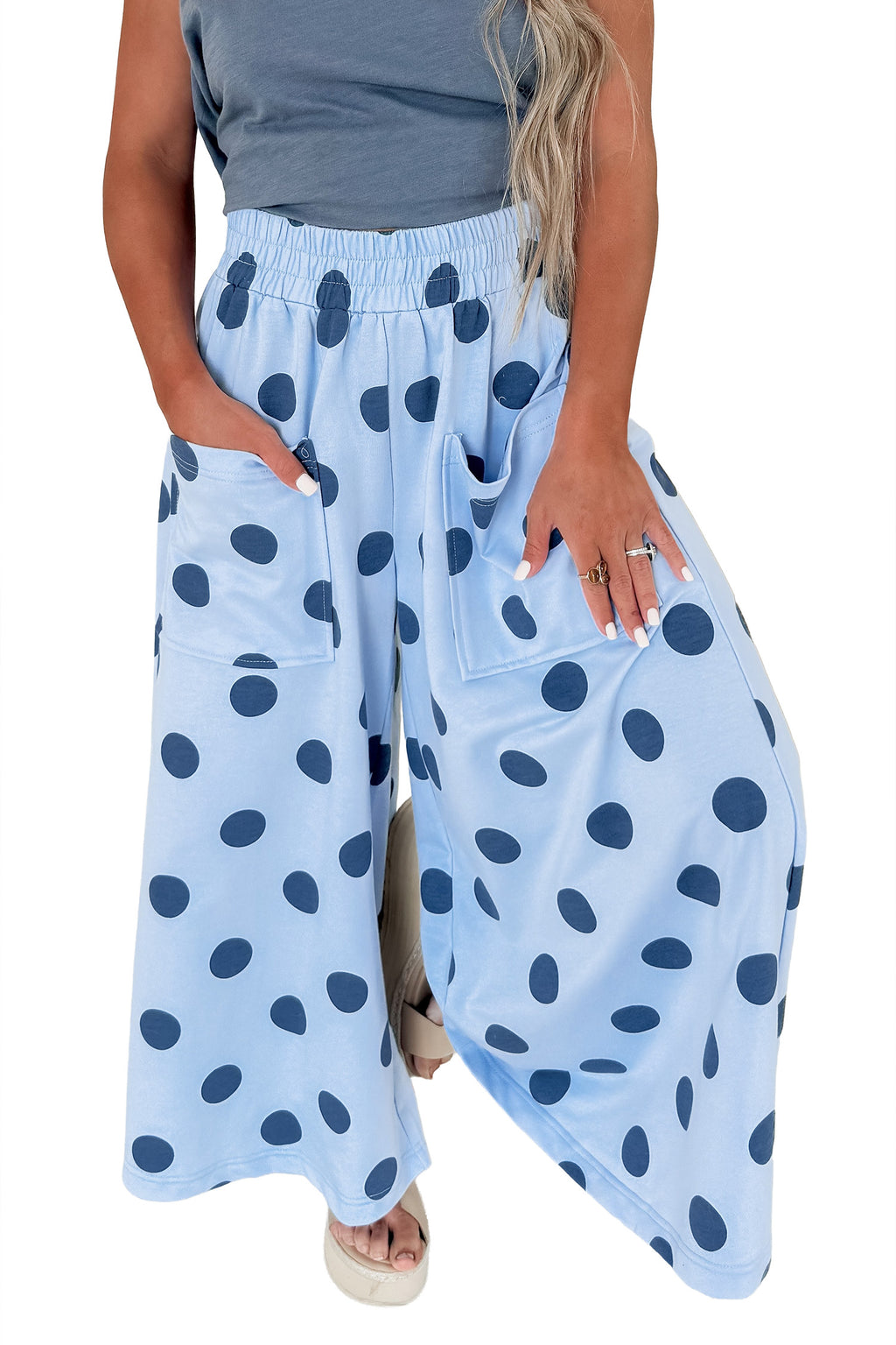 Vintage Picnic Polka Dot Pants