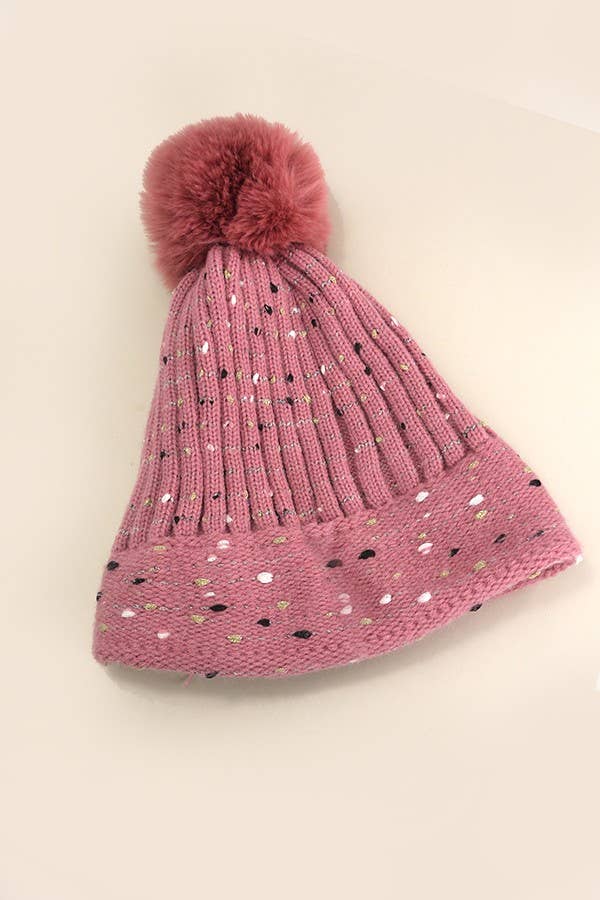 Snowday Sparkle Beanie