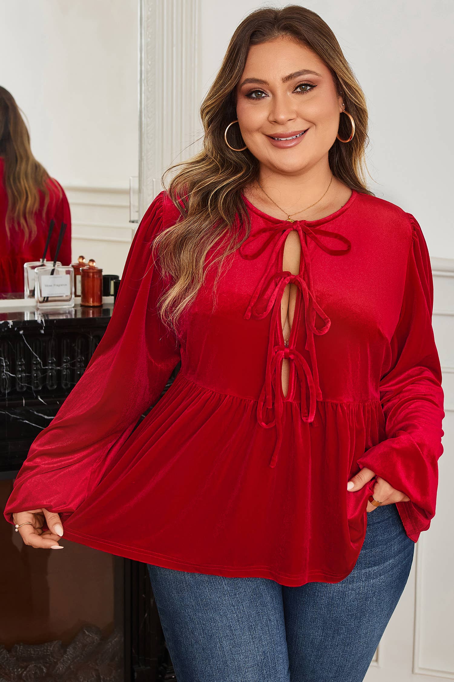 Velvet Muse Blouse