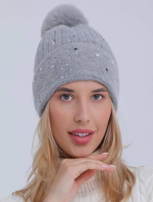 Snowday Sparkle Beanie
