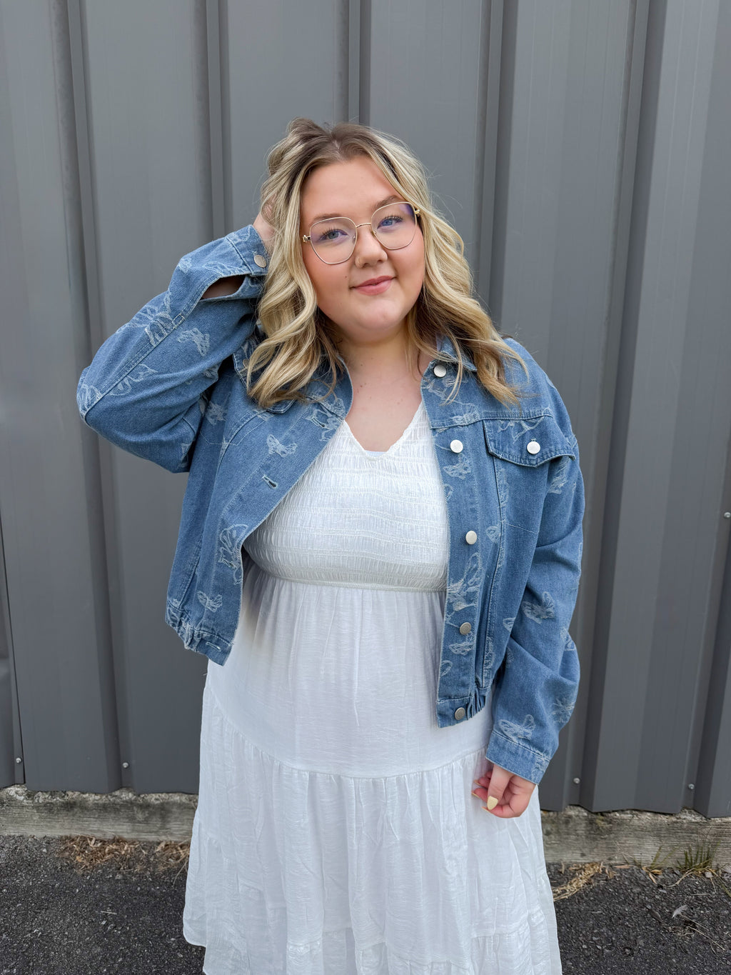 Butterfly Babe Denim Jacket