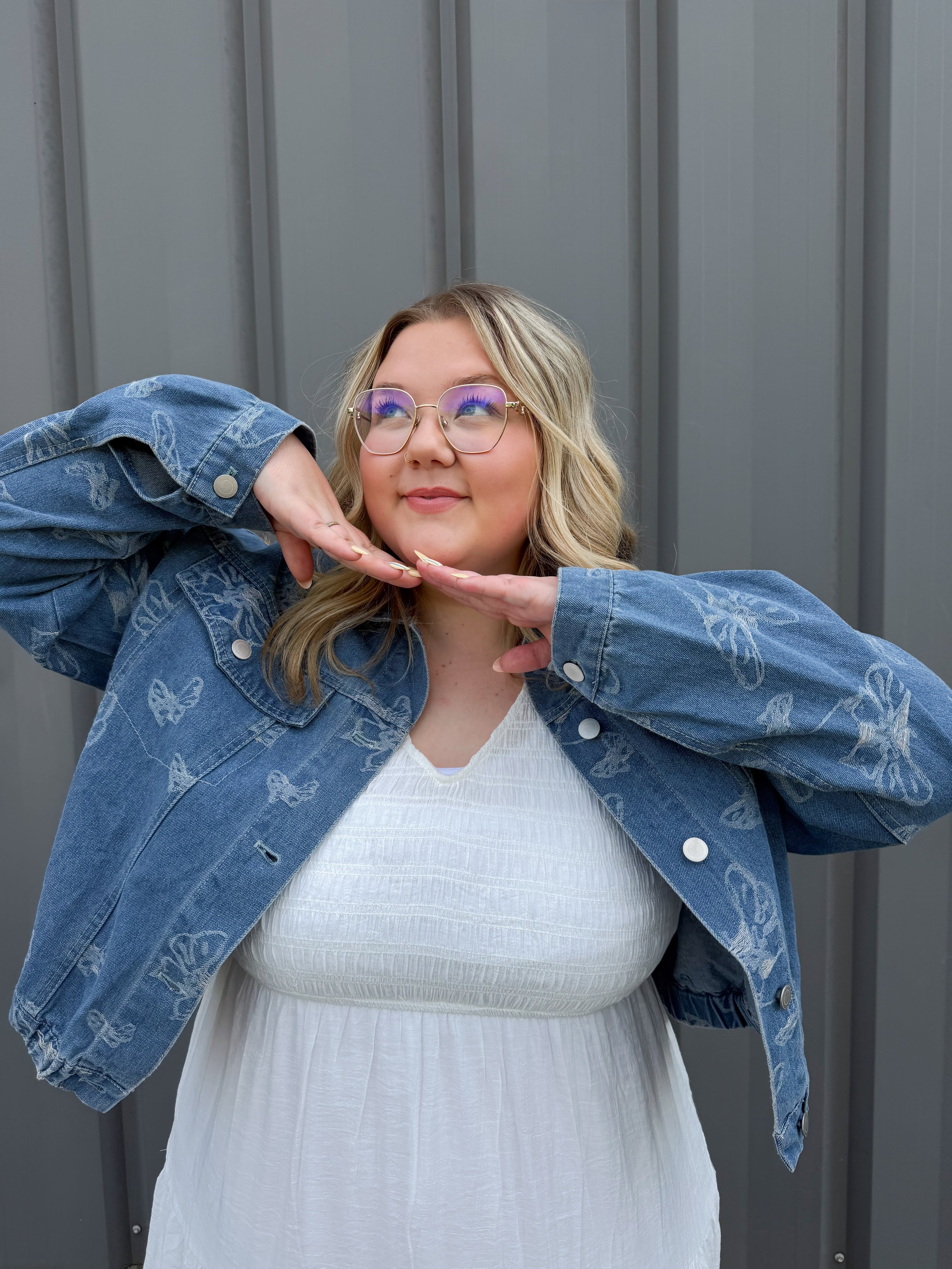 Butterfly Babe Denim Jacket