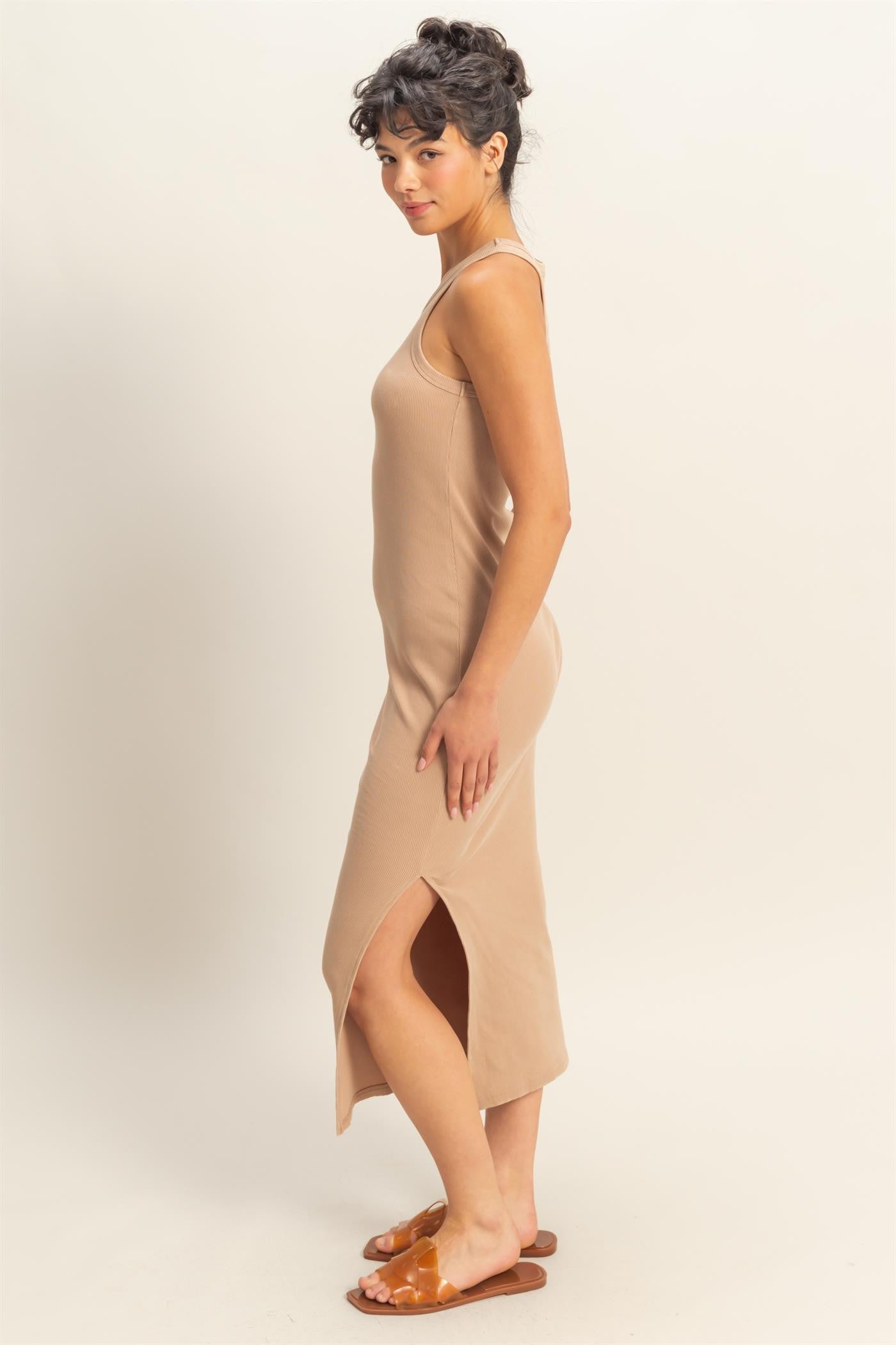 Effortless Edge Midi dress