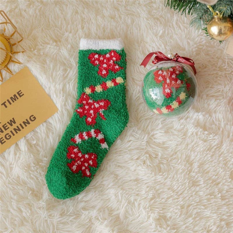 Happy Cheer Christmas Socks