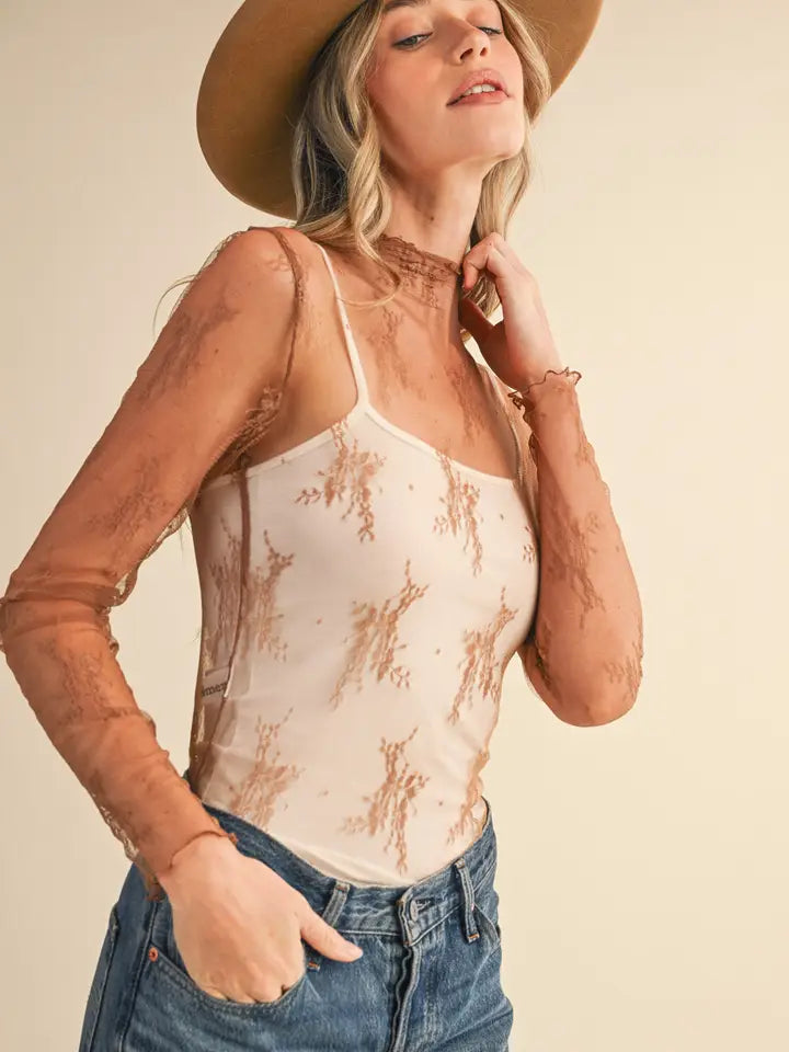 Dream Lace Long Sleeve Top