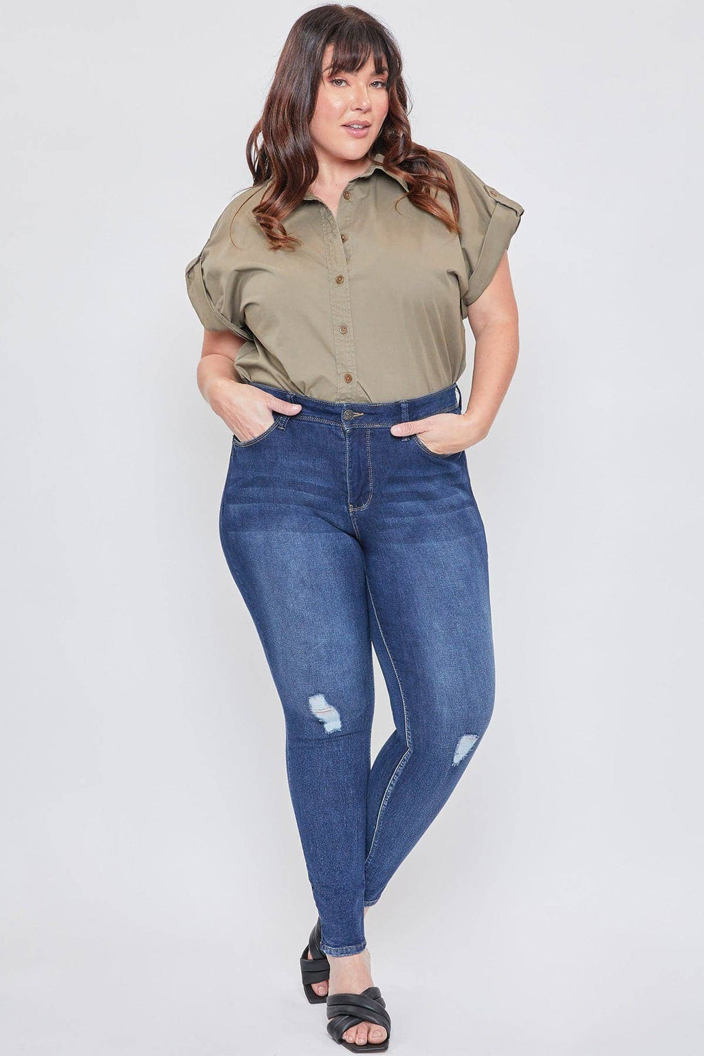 Curve Classic High Rise Skinnies