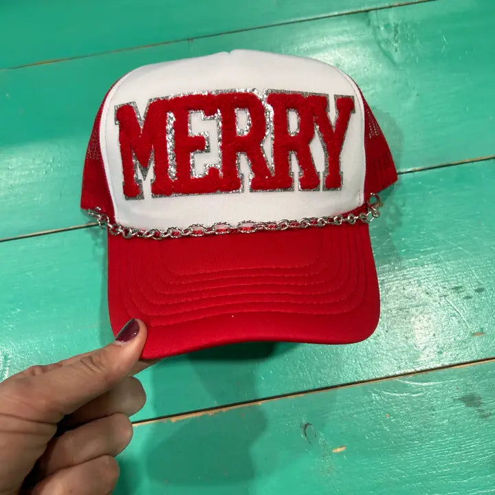 Stay Merry Trucker Hat