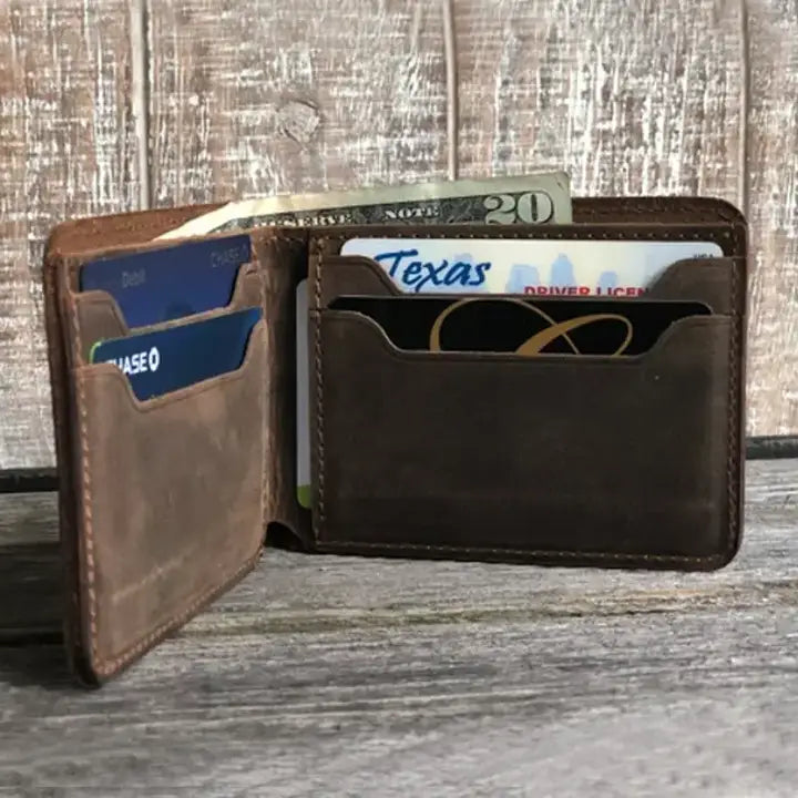 Rustic Heritage Bifold Wallet