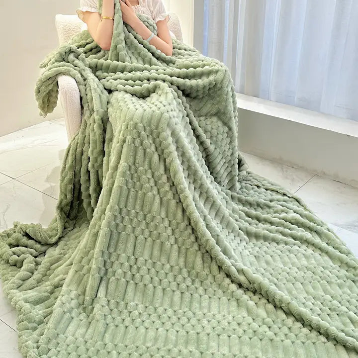 CozyShell Turtle Fleece Throw