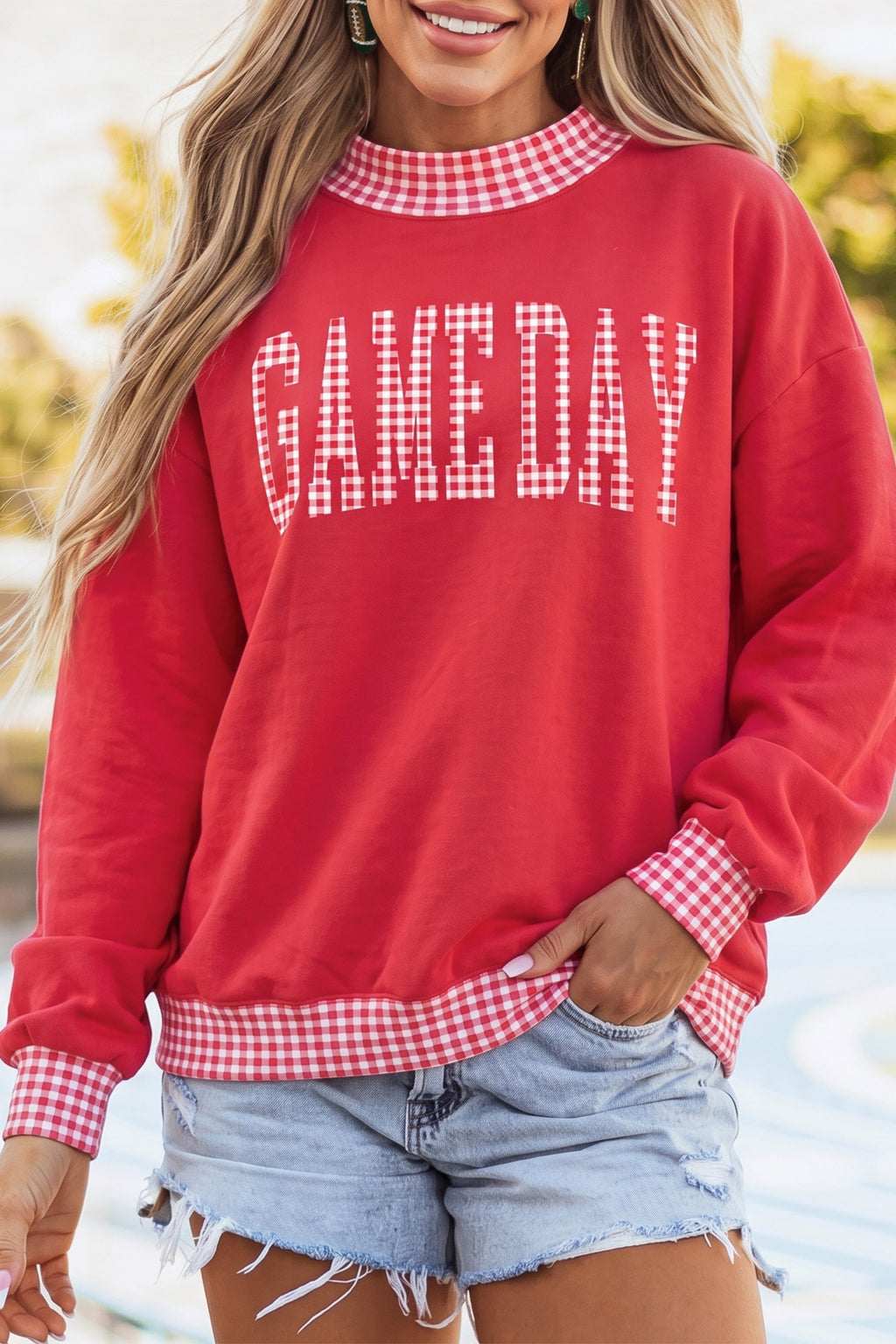 Bleacher Babe Tunic Sweatshirt