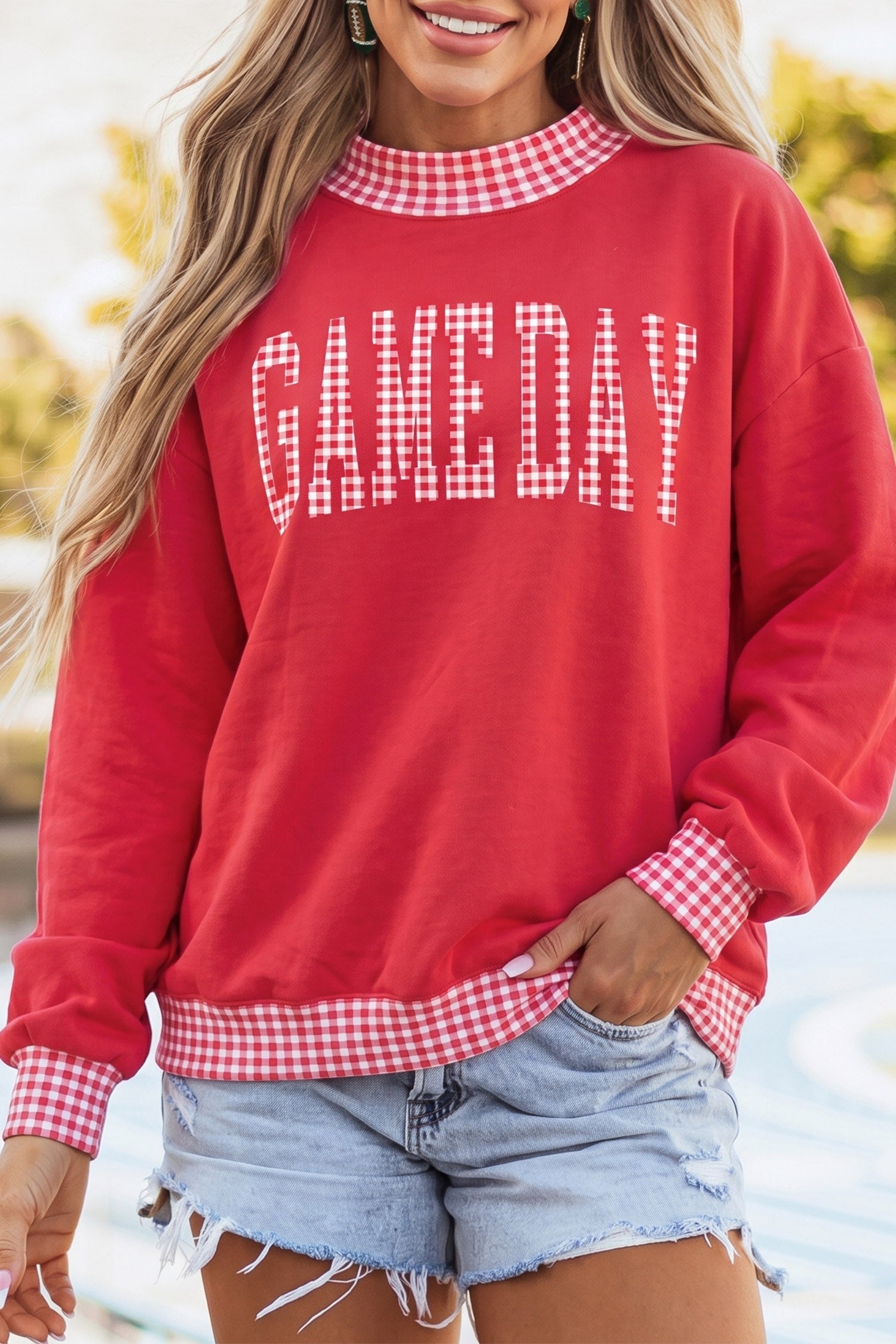 Bleacher Babe Tunic Sweatshirt