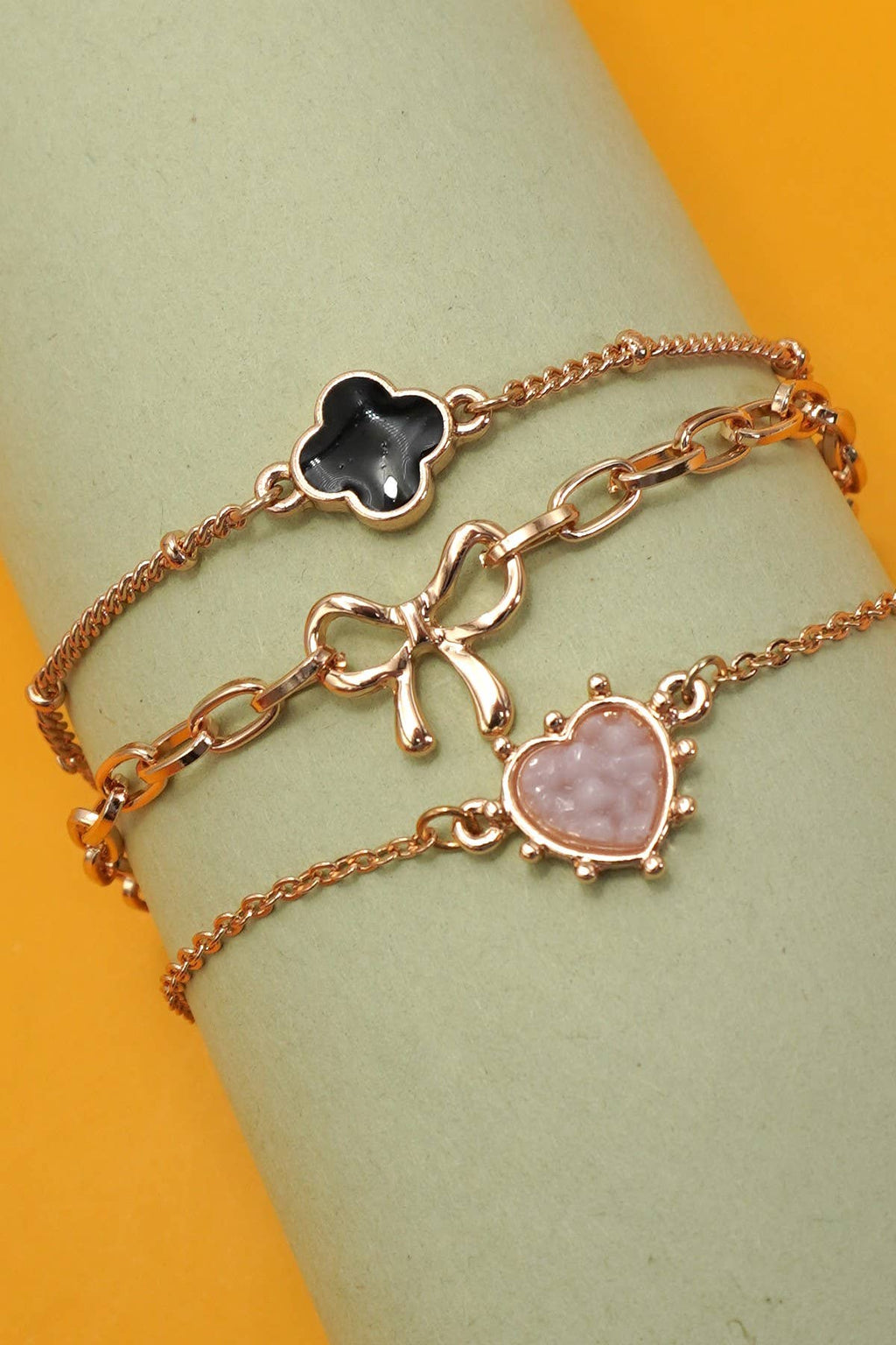 Lucky in Love Charm Bracelet