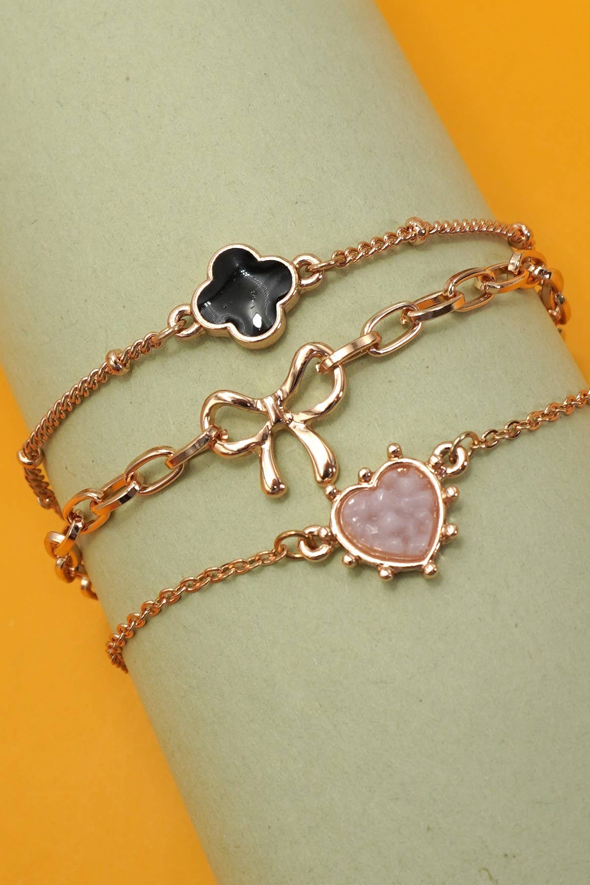 Lucky in Love Charm Bracelet