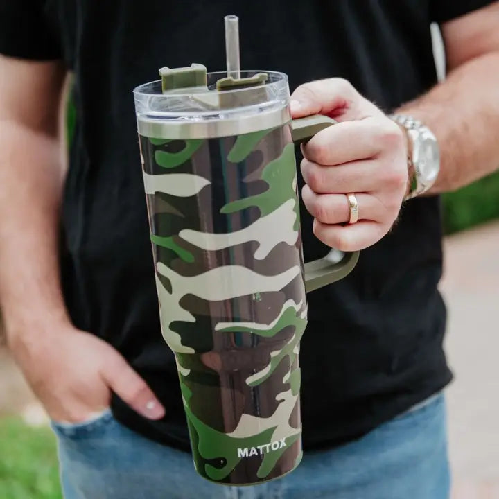 Camo Print Tumbler