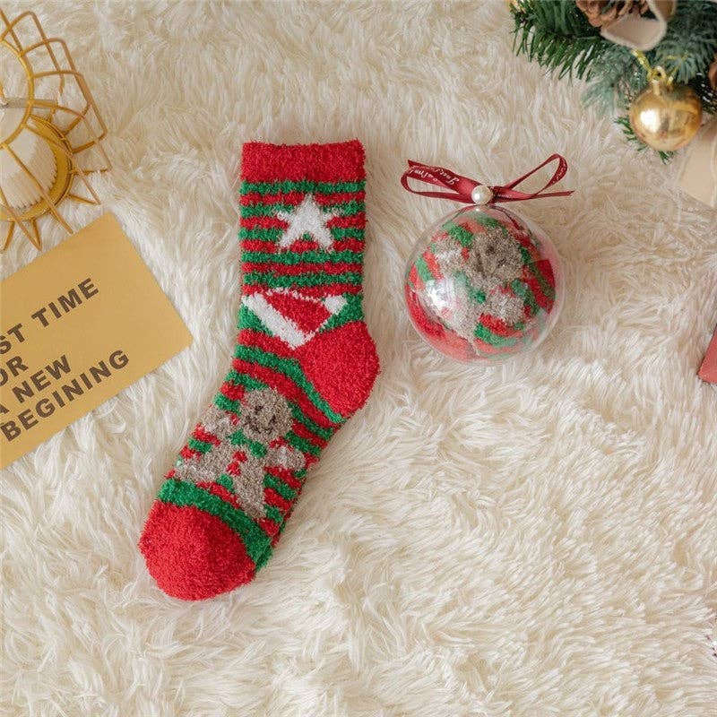 Happy Cheer Christmas Socks