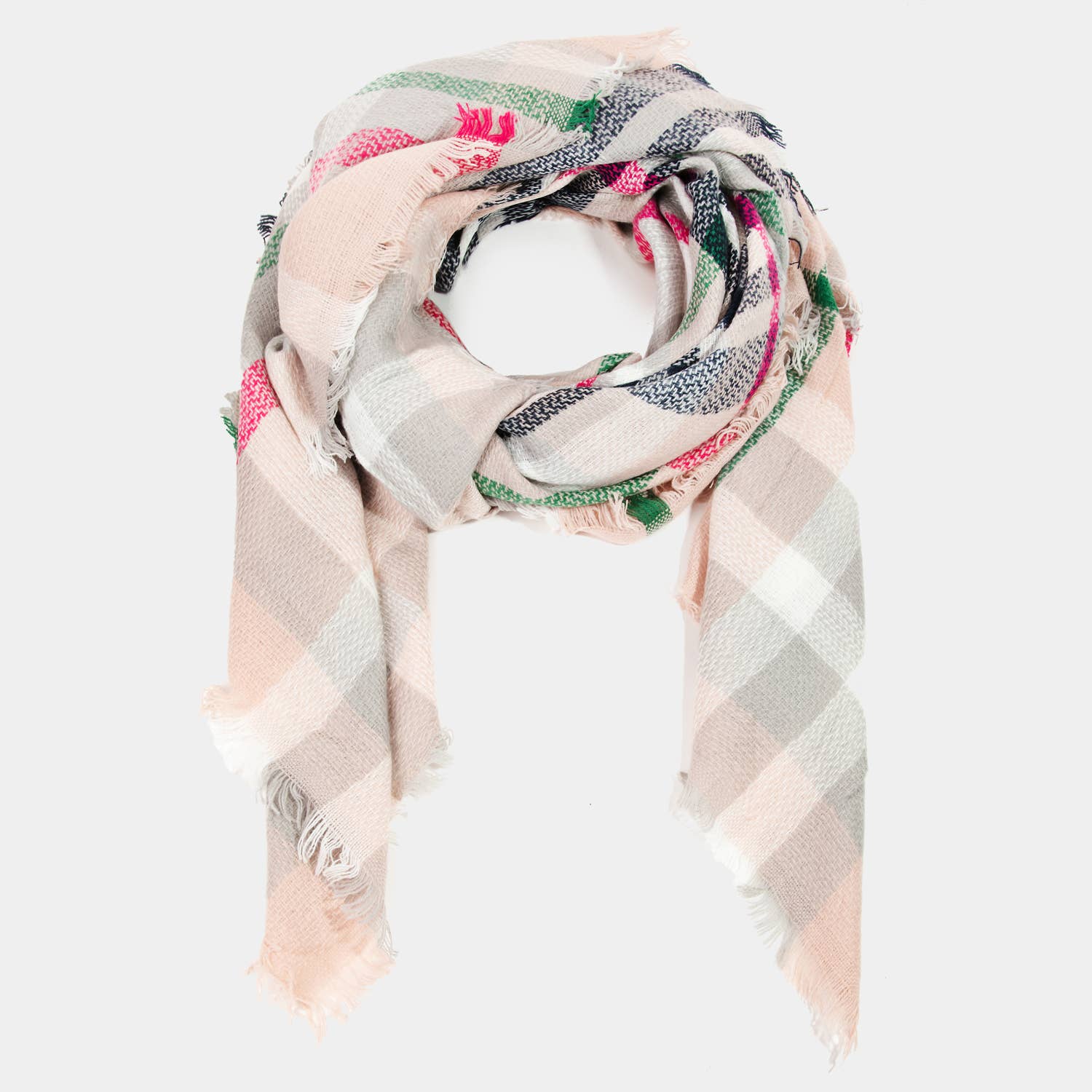 Blush Moment Knit Scarf